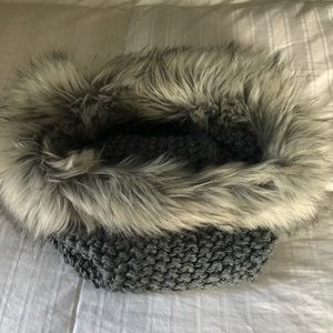 Faux fur scarf